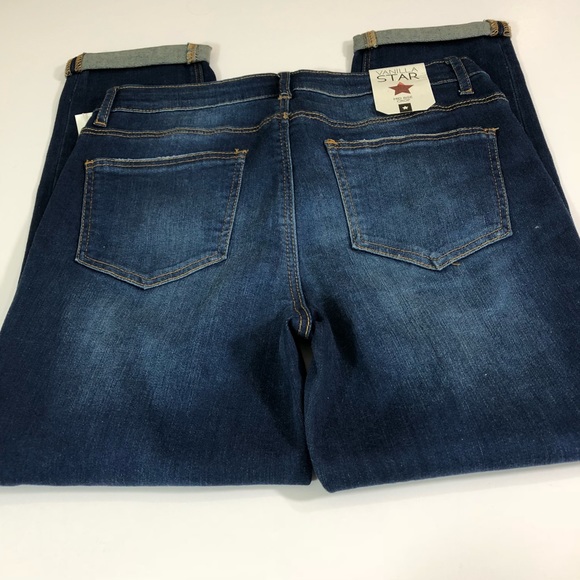 Vanilla Star Mid Rise Cropped Jean Size 7 - Picture 2 of 8